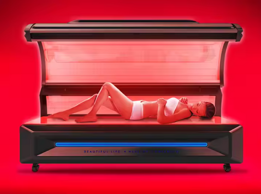 Red Light Therapy Bed by DEXA Plus – 633nm, 660nm, 810nm, 850nm & 1060nm for Pain Relief & Fat Loss