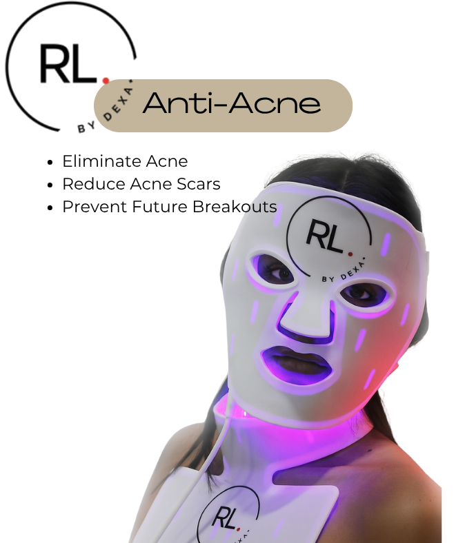 Vita Lite Red & Blue Light Face, Chest & Neck Mask