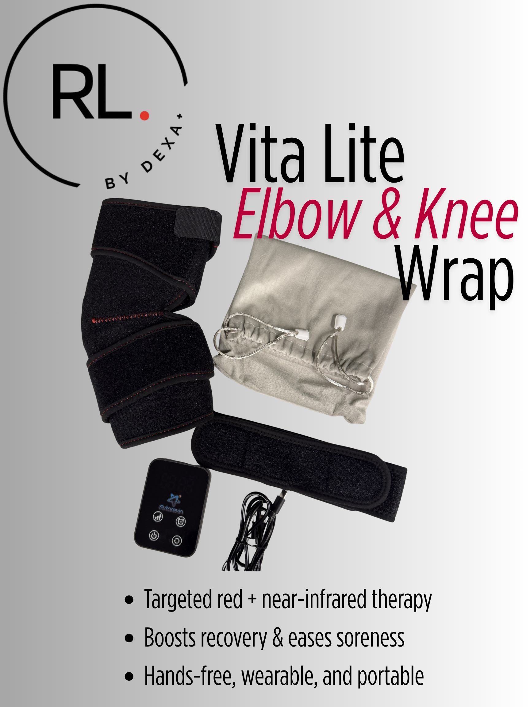 Vita Lite Red Light Knee & Elbow Wrap
