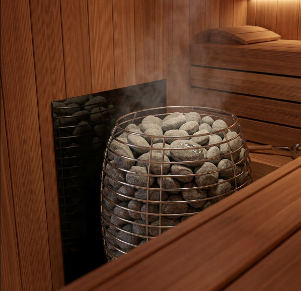 4-Person Outdoor Red Cedar Sauna + Cold Plunge + Relaxation Suite