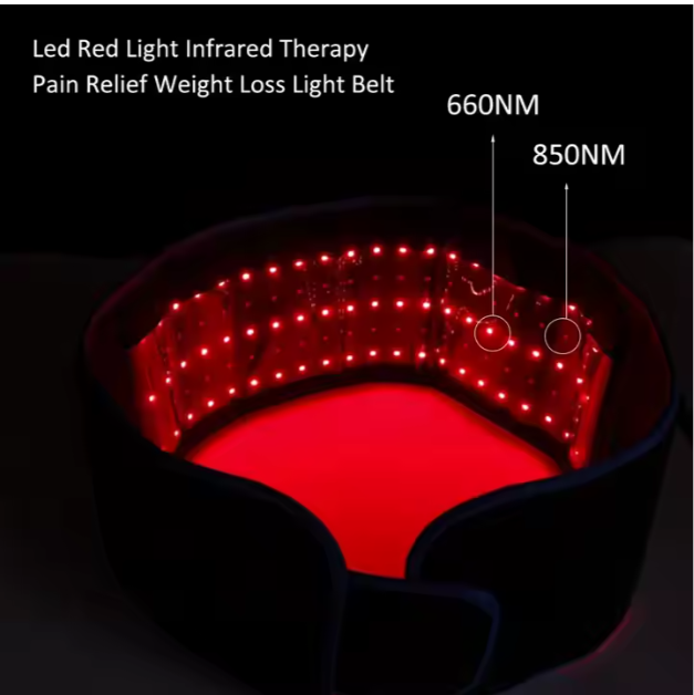 Red Light Therapy Belt for Wellness & Recovery  – 660nm & 850nm Dual Wavelength