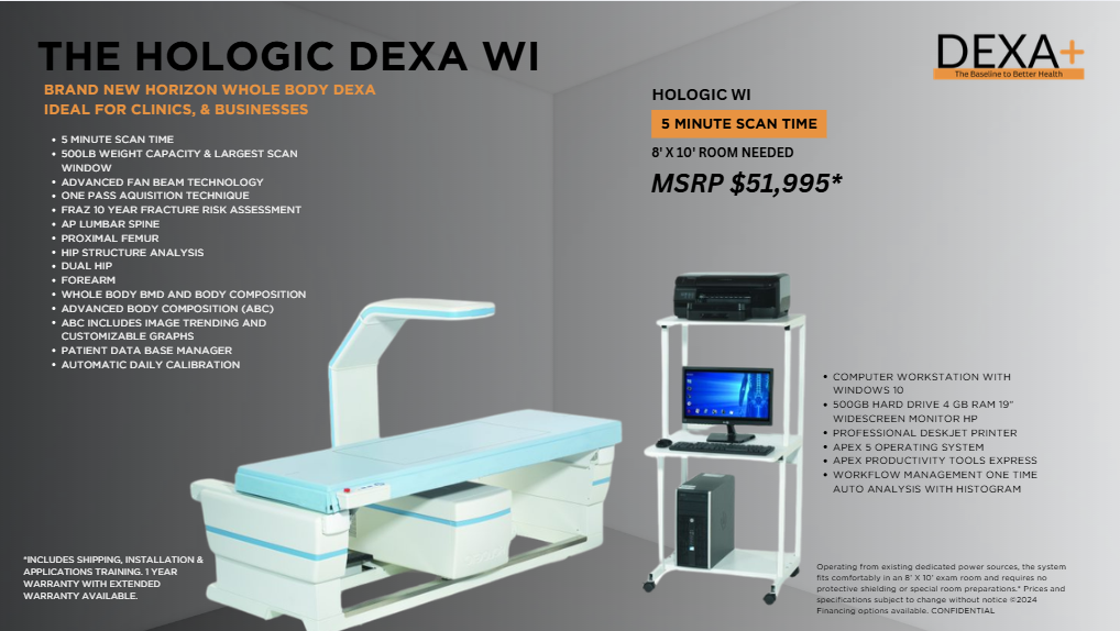 Hologic Horizon DEXA WI ~Call for Pricing