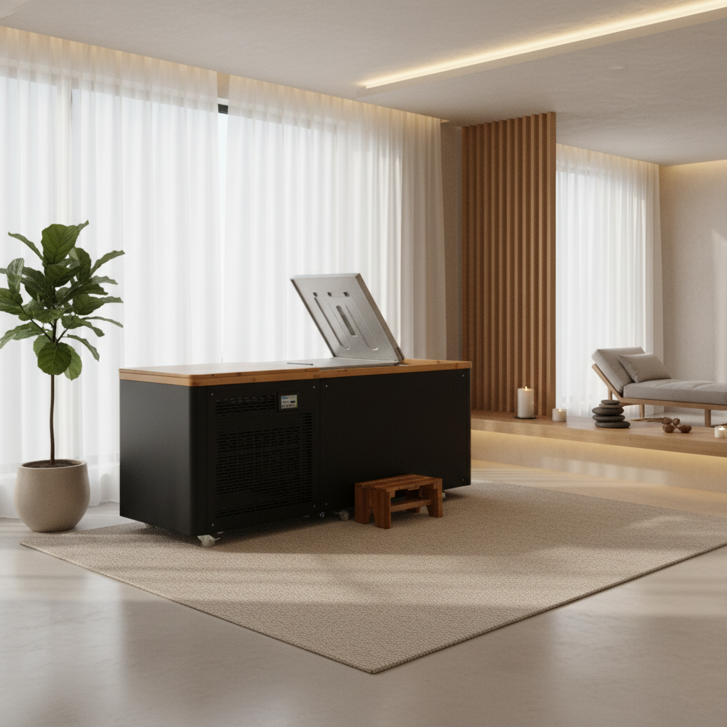 Designer Cold Plunge Tub - Wellness Room