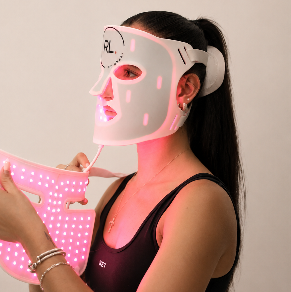 Glow & Recovery Bundle Red Light Mask & Belt