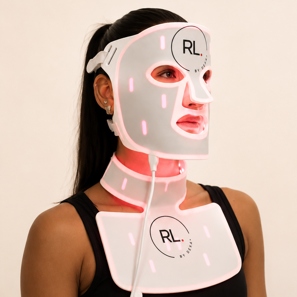 Glow & Recovery Bundle Red Light Mask & Belt