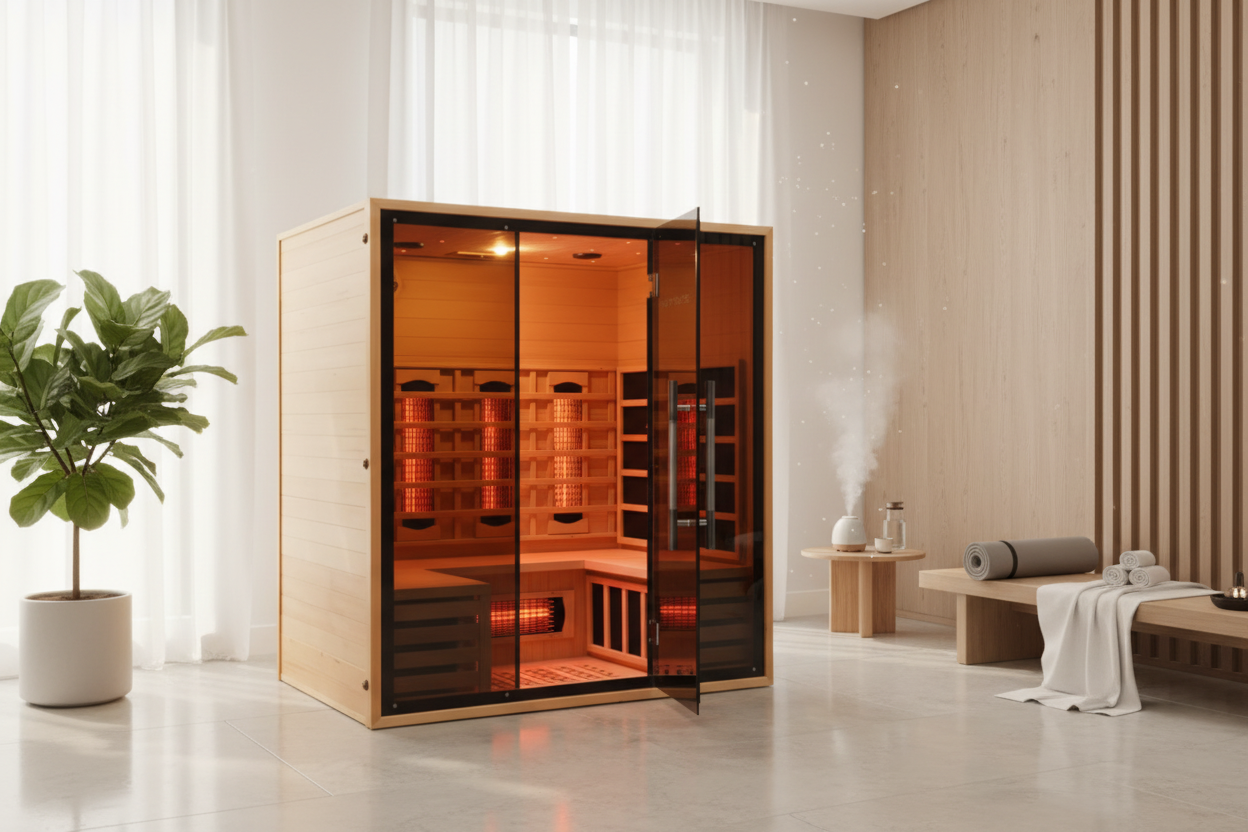 Optimized Sauna in Premium Wellness Setting