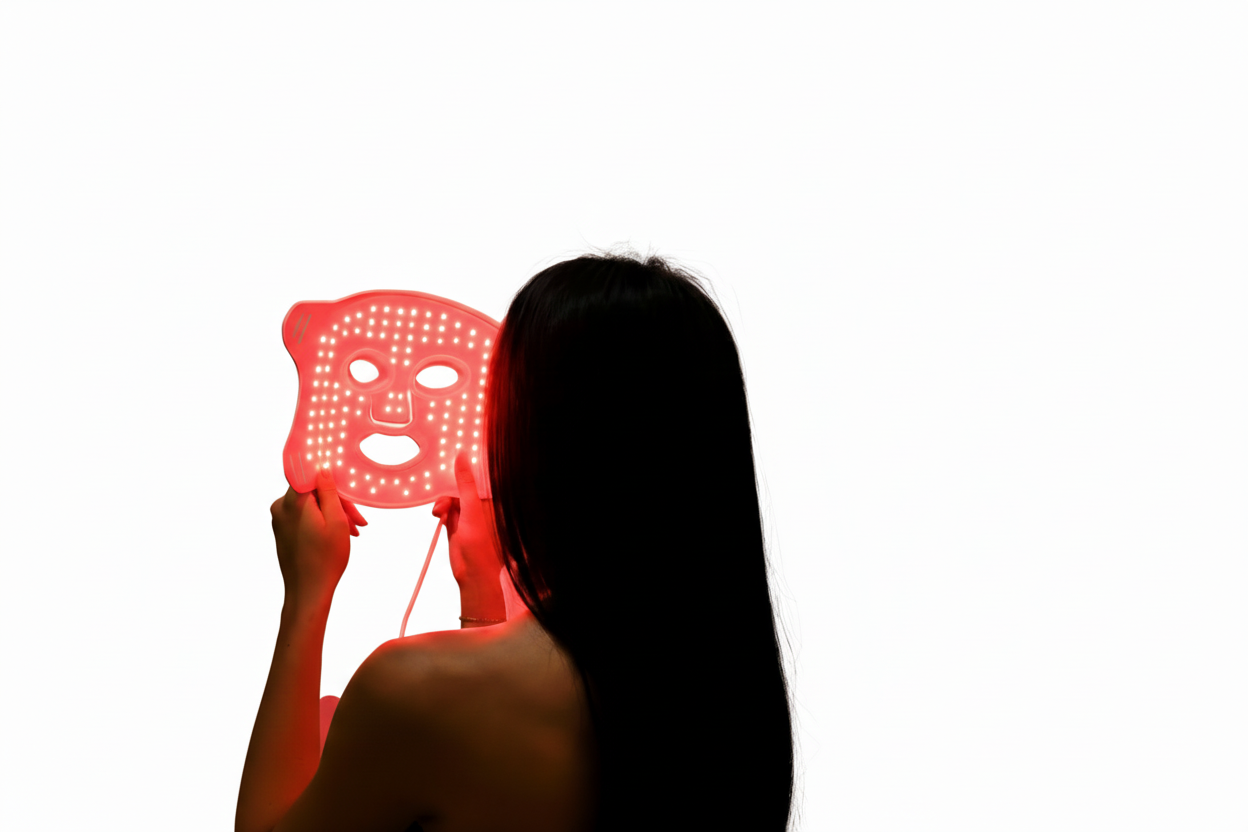Red light therapy mask clean product image